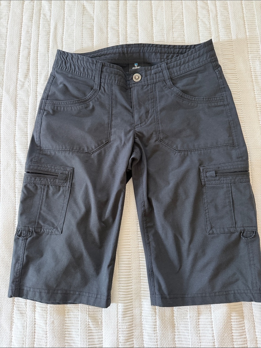 Kuhl black Cargo Shorts with Multiple Pockets